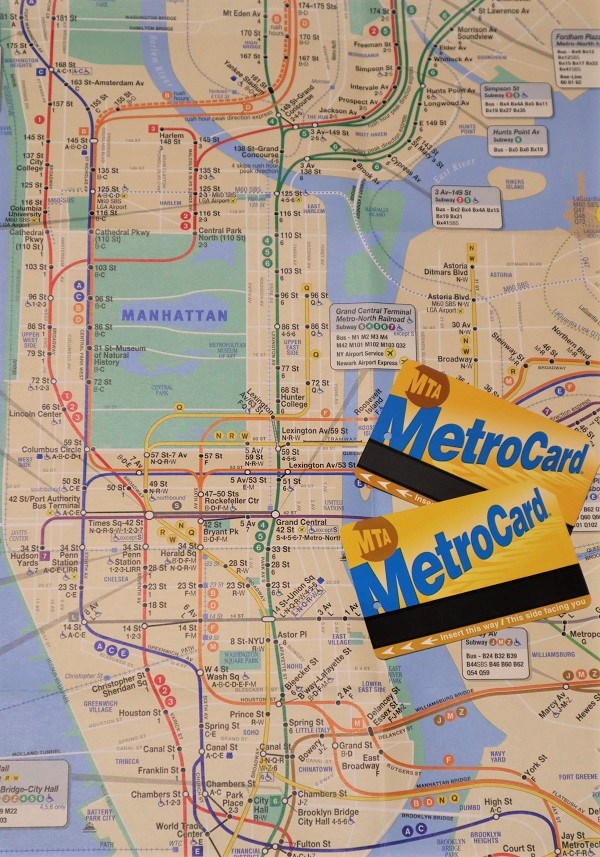 高級 MTA Metro Card ニューヨーク